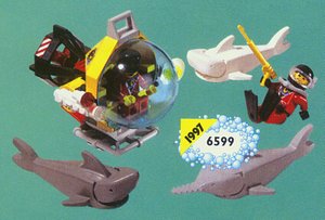LEGO 6599 Naar de haaien