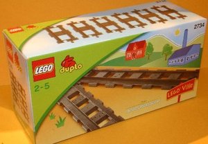 DUPLO 2734 Rechte Rails