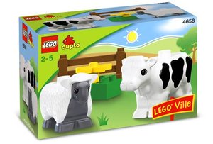 DUPLO 4658 Boerderij Dieren