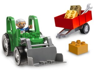 DUPLO 4687 Tractor-trekker