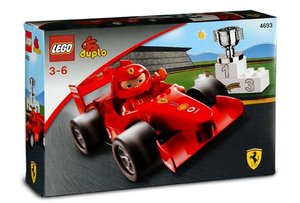 DUPLO 4693 Ferrari F1 Race Car