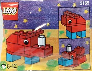 LEGO 2165 Neushoorn (Polybag)