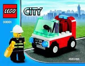 LEGO 30001 Brandweer (Polybag)