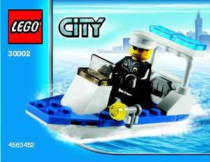 LEGO 30002 Politieboot (Polybag)