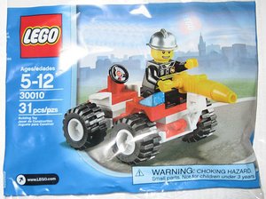 LEGO 30010 Brandweerman (Polybag)