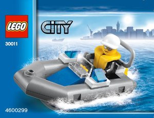 LEGO 30011 Politieboot (Polybag)