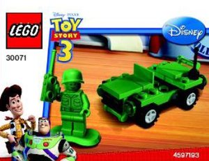 LEGO 30071 Toy Story Soldaat en Jeep (Polybag)