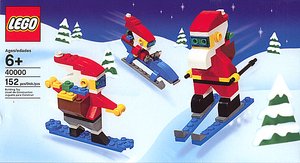 LEGO 40000 Kerstmannen in de Sneeuw