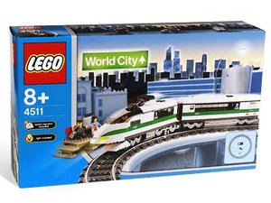 LEGO 4511 9V Hoge Snelheidstrein