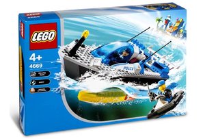 LEGO 4669 Super Snelle Politieboot