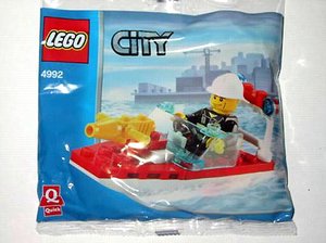 LEGO 4992 Politie Speedboot (Polybag)