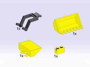 LEGO 5168 Service Pack Techniek Constructie