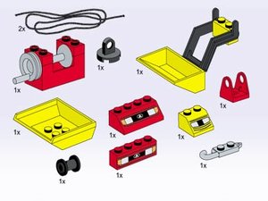 LEGO 5290 Service Pack Constructie