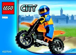 LEGO 5626 Kustwacht Motorfiets (Polybag)