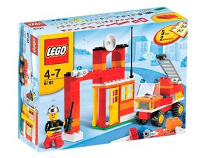 LEGO 6191 Brandweer bouwset