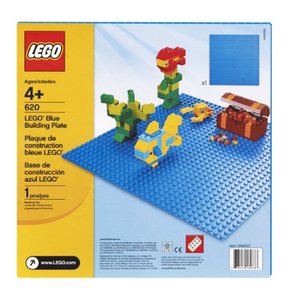 LEGO 620 Blauwe bouwplaat (32 x 32 noppen)