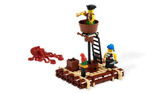 LEGO 6240 Aanval van de reuzeninktvis