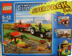 LEGO 66358 SUPERPACK 3-in-1 City Boerderij