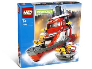 LEGO 7046 Grote Brandweerboot