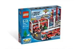 LEGO 7208 Brandweerstation