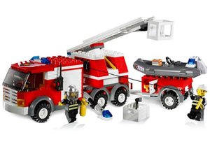 LEGO 7239 Brandweerwagen