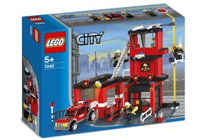 LEGO 7240 Brandweerkazerne (alm)