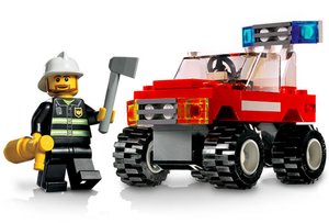 LEGO 7241 Brandweerauto
