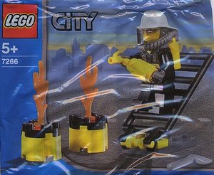 LEGO 7266 Brandweerman met uitrusting (Polybag)
