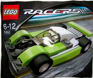 LEGO 7452 Lime Groene Racer (Polybag)