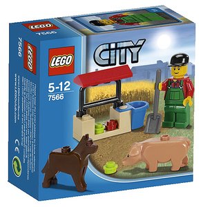 LEGO 7566 Boer met Varken