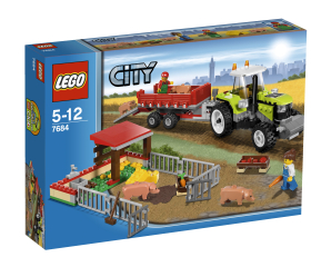 LEGO 7684 Varkensboerderij en Tractor