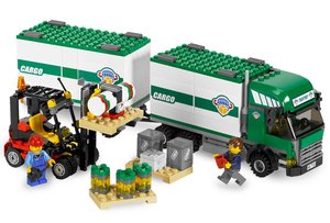 LEGO 7733 Vrachtwagen & vorkheftruck