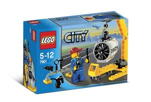 LEGO 7901 Vliegtuig Onderhoud