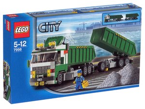 LEGO 7998 Vrachtwagen met Aanhangwagen