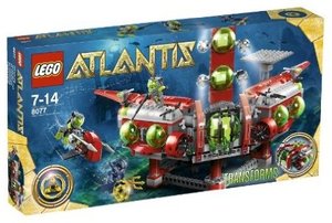 LEGO 8077 Atlantis Expeditie Hoofdkwatier