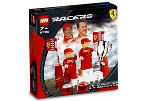 LEGO 8389 Schumacher en Barichello