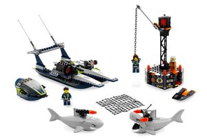 LEGO 8633 Missie 4: Speedboot reddingsactie