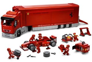 LEGO 8654 Ferrari F1 Team Truck