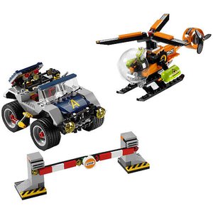 LEGO 8969 4-WD achtervolging