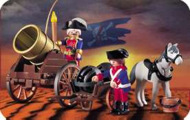 Playmobil 3111 Paardenwagen met kanon