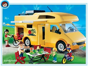 Playmobil 3647 Familie kampeerwagen