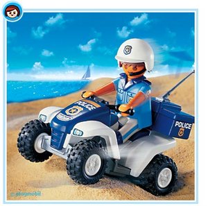 Playmobil 3655 Politie­quad