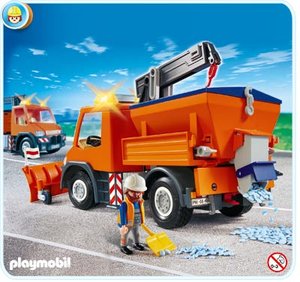 Playmobil 4046 Strooiwagen/sneeuwruimer