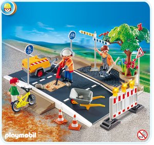 Playmobil 4047 Complete wegenbouwset