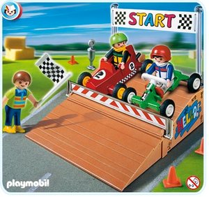 Playmobil 4141 CompactSet GoCart race