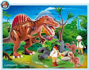 Playmobil 4174 Spinosaurus met 2 baby Spinosaurussen