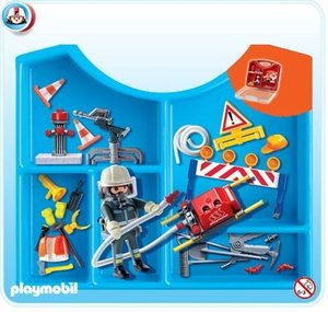 Playmobil 4180 Opbergkoffer Brandweer