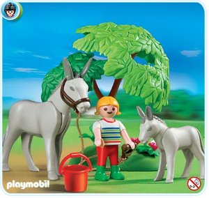 Playmobil 4187 Ezel met veulen