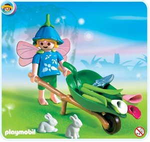 Playmobil 4196 Elfje met kruiwagen