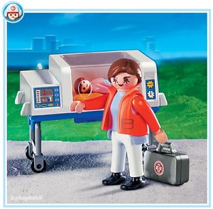 Playmobil 4225 Couveuse met baby